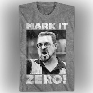 Big Lebowski Mark it Zero Walter Sobchak T-shirt Size Small unisex NWT